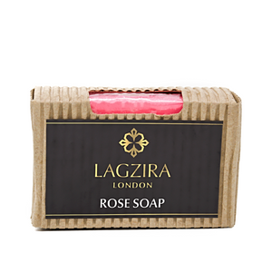 Artisanal Rose Natural Soap 75g - Lagzira London