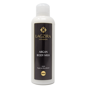 Organic Body Milk With Argan Oil 200ml - Lagzira London