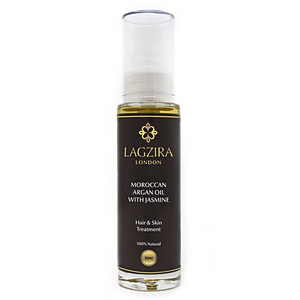 Pure Liquid Gold Organic Moroccan Argan Oil With Jasmine 50ml - Lagzira London