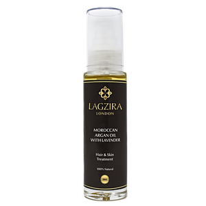Pure Liquid Gold Organic Moroccan Argan Oil With Lavender 50ml - Lagzira London