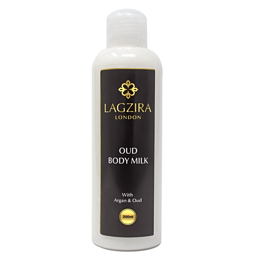 Organic Body Milk With Argan Oil and Oud 200ml - Lagzira London